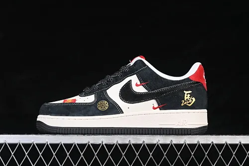 All categories Nk Air Force 1 Air Force series Nk Air Force 1 Low Air Force low-top Nike Air Force 1'07 Low black and white contrast Air Force 1 low-top casual sneakers HT5088-630